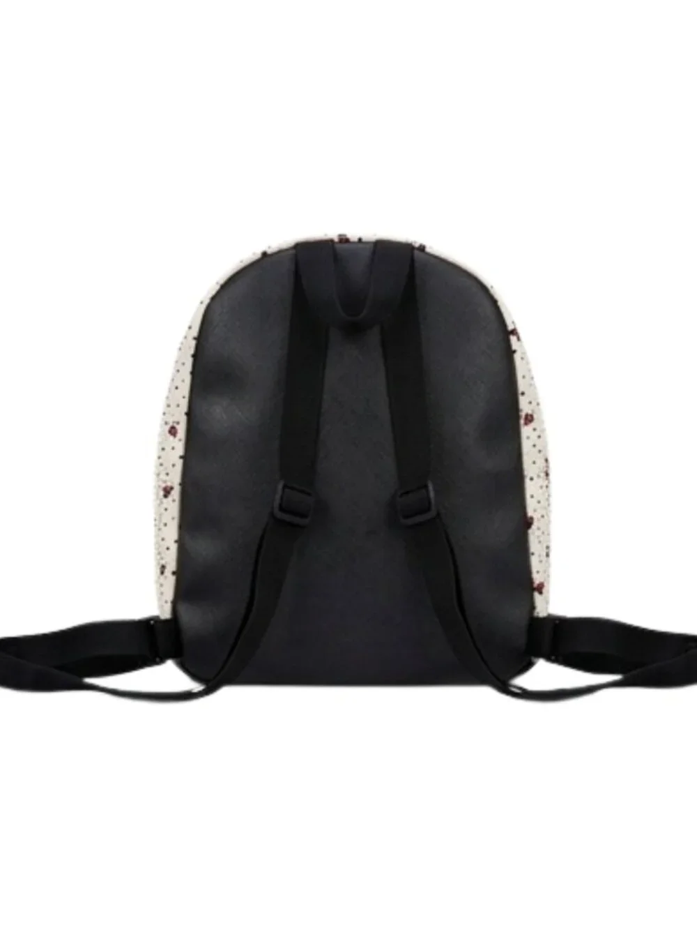 Disney Minnie Mouse Polka Dot Mini Backpack Cream Black Red